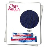 Vopsea Demi-permanenta Mixton - Wella Professionals Color Touch Special Mix nuanta 0/88 albastru intens 